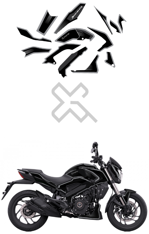 Dominar 250 Full Sticker | Dominar 250 Full Graphics